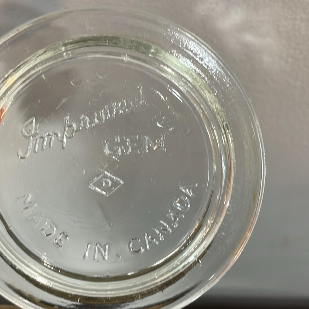Pure glass vintage GEM jar lids - 12.  BPA FREE AND SUSTAINABLE!  Repeat usage! - Picture 11 of 11